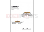 HARLEY-DAVIDSON BLACKLINE  - FXS 103 LABELS