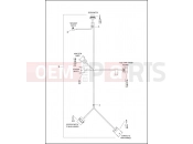Harley-Davidson 2013 TOURING ULTRA CLASSIC  - FLHTCU WIRING HARNESS, CONSOLE - FLHR & FLHRC