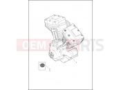 Harley-Davidson 2013 TOURING ROAD GLIDE CUSTOM  - FLTRX ENGINE ASSEMBLY - TWIN CAM 103â¢