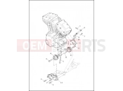 Harley-Davidson 2013 TOURING ROAD GLIDE CUSTOM  - FLTRX ENGINE MOUNTS & STABILIZER LINK