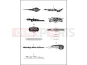 Harley-Davidson 2013 TOURING ROAD GLIDE CUSTOM  - FLTRX FUEL TANK TRIM