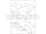 Harley-Davidson 2013 TOURING ROAD GLIDE CUSTOM  - FLTRX SEATS