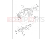 Harley-Davidson 2013 TOURING ROAD GLIDE CUSTOM  - FLTRX TRANSMISSION BEARINGS & COVERS