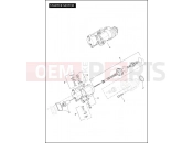 STARTER MOTOR - Harley-Davidson CVO ROAD GLIDE - FLTRXSE 2012