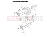 Harley-Davidson 2012 DYNA DYNA LOW RIDER  - FXDL TRANSMISSION BEARINGS & COVERS