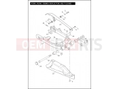 Harley-Davidson 2012 DYNA DYNA WIDE GLIDE  - FXDWG 103 FORK, REAR, DEBRIS DEFLECTOR & BELT GUARD