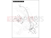 Harley-Davidson 2012 SOFTAIL HERITAGE SOFTAIL CLASSIC  - FLSTC BRAKE LINES, FRONT, ABS