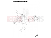 Harley-Davidson 2012 SOFTAIL FAT BOY  - FLSTF 103 BRAKE LINE & MODULE, REAR, ABS