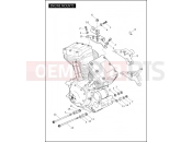 Harley-Davidson 2012 SOFTAIL FAT BOY LO  - FLSTFB 103 ENGINE MOUNTS
