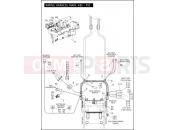 Harley-Davidson 2012 SOFTAIL FAT BOY LO  - FLSTFB 103 WIRING HARNESS, MAIN, ABS - FXS (3 OF 5)