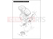 Harley-Davidson 2012 TOURING ELECTRA GLIDE ULTRA LIMITED  - FLHTK ENGINE MOUNTS & STABILIZER LINK
