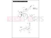 HANDLEBAR & THROTTLE CONTROL - Harley-Davidson VRSCDX NIGHT ROD SPECIAL - VRSCDX 105 2012