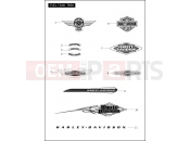 Harley-Davidson 2011 SOFTAIL FAT BOY  - FLSTF FUEL TANK TRIM