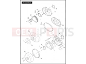 HARLEY-DAVIDSON FAT BOY LO  - FLSTFB AIR CLEANER