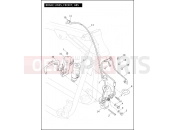HARLEY-DAVIDSON FAT BOY LO  - FLSTFB BRAKE LINES, FRONT, ABS