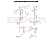 Harley-Davidson 2011 SOFTAIL SOFTAIL DELUXE  - FLSTN FORK BRACKETS, FRONT - ALL EXCEPT FLSTSB