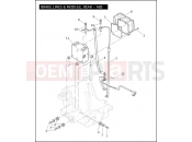 BRAKE LINES & MODULE, REAR - ABS - Harley-Davidson ROAD KING - FLHR 2011