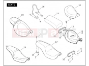 Harley-Davidson 2010 DYNA DYNA FAT BOB  - FXDF SEATS