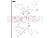 Harley-Davidson 2010 TOURING ROAD KING  - FLHR SEATS