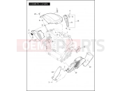 Harley-Davidson 2010 VRSC VRSCDX NIGHT ROD SPECIAL  - VRSCDX COSMETIC COVERS - VRSCF