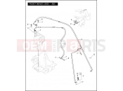 Harley-Davidson 2009 CVO/CUSTOM CVO ULTRA CLASSIC  - FLHTCUSE4 FRONT BRAKE LINES - ABS