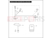 Harley-Davidson 2009 CVO/CUSTOM CVO ULTRA CLASSIC  - FLHTCUSE4 GARAGE DOOR TRANSMITTER & RECEIVER