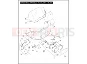 Harley-Davidson 2009 SIDECAR FLHX SIDECAR  - SIDECAR FOR FLHX WINDSHIELD, FAIRING & HEADLAMPS - FLTR