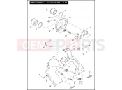 Harley-Davidson 2009 SIDECAR FLTR SIDECAR  - SIDECAR FOR FLTR SPEEDOMETER & TACHOMETER - FLTR