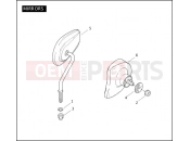Harley-Davidson 2009 TOURING ELECTRA GLIDE STANDARD  - FLHT MIRRORS