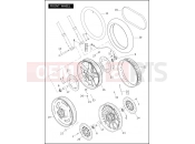 Harley-Davidson 2009 VRSC VRSCAW V-ROD  - VRSCAW 105 FRONT WHEEL