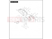 Harley-Davidson 2009 VRSC VRSCAW V-ROD  - VRSCAW 105 REAR FENDER