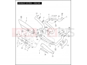 EXHAUST SYSTEM - VRSCAW - Harley-Davidson V-ROD MUSCLE - VRSCF 2009