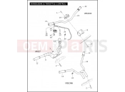 HANDLEBAR & THROTTLE CONTROL - Harley-Davidson V-ROD MUSCLE - VRSCF 2009