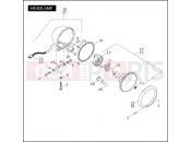 HARLEY-DAVIDSON CVO DYNA  - FXDSE2 HEADLAMP