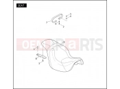 HARLEY-DAVIDSON CVO DYNA  - FXDSE2 SEAT