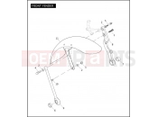 FRONT FENDER - Harley-Davidson CVO SOFTAIL SPRINGER - FXSTSSE2 2008