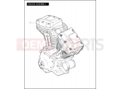 Harley-Davidson 2008 DYNA DYNA FAT BOB  - FXDF ENGINE ASSEMBLY - TWIN CAM 96â¢