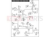 Harley-Davidson 2008 DYNA DYNA LOW RIDER  - FXDL WIRING HARNESS - FXDC, FXDWG & FXDF (CONTINUED)