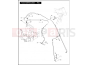 FRONT BRAKE LINES - ABS - Harley-Davidson FLHTC SIDECAR - SIDECAR FOR FLHTC 2008