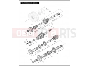 Harley-Davidson 2008 SOFTAIL ROCKER  - FXCW TRANSMISSION GEARS