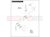 INSTRUMENTS & COVERS - Harley-Davidson VRSCAW W/ABS - VRSCAWA 105 2008