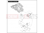 STARTER & SOLENOID - Harley-Davidson VRSCAW W/ABS - VRSCAWA 105 2008