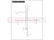 WIRING HARNESS, ENGINE - Harley-Davidson VRSCAW W/ABS - VRSCAWA 105 2008
