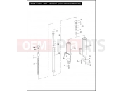 FRONT FORK - LEFT & RIGHT (NON-FAIRING MODELS) - Harley-Davidson ROAD KING - FLHR 2007