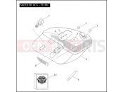 SADDLEBAGS - FLHRC - Harley-Davidson STREET GLIDE - FLHX 2007