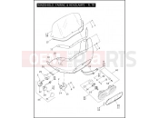 WINDSHIELD, FAIRING & HEADLAMPS - FLTR - Harley-Davidson STREET GLIDE - FLHX 2007
