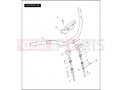 HANDLEBAR - Harley-Davidson CVO FAT BOY - FLSTFSE2 2006