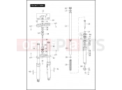 FRONT FORK - Harley-Davidson CVO V-ROD - VRSCSE2 2006