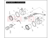 Harley-Davidson 2006 TOURING STREET GLIDE  - FLHX INSTRUMENTS - FLHT & FLHX/I