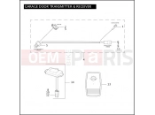 Harley-Davidson 2005 CVO/CUSTOM CVO ELECTRA GLIDE  - FLHTCSE2 GARAGE DOOR TRANSMITTER & RECEIVER